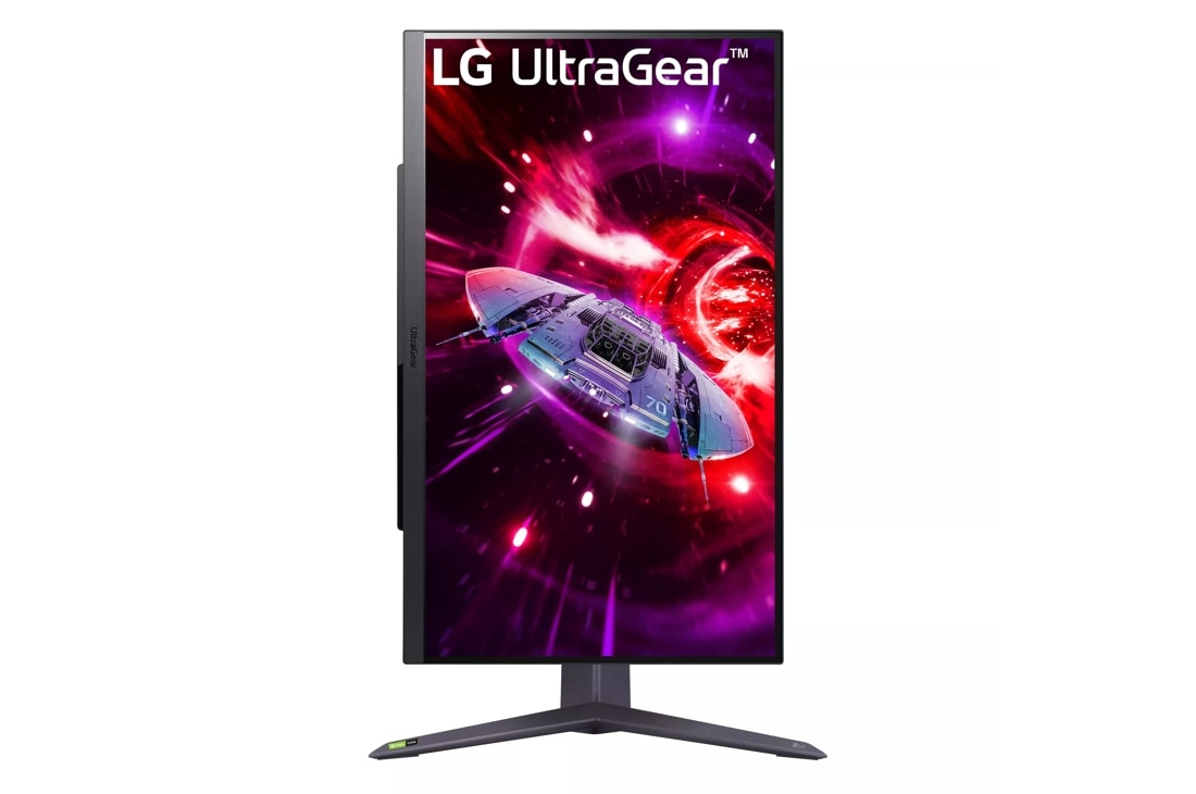 LG Electronics 27GR75Q-B Ultragear Gaming Monitor 68.5 cm (27), 2560 x  1.440, 16:9, WQHD 1440p, 99% sRGB, HDR10, 165 Hz, 1ms GtG - Black