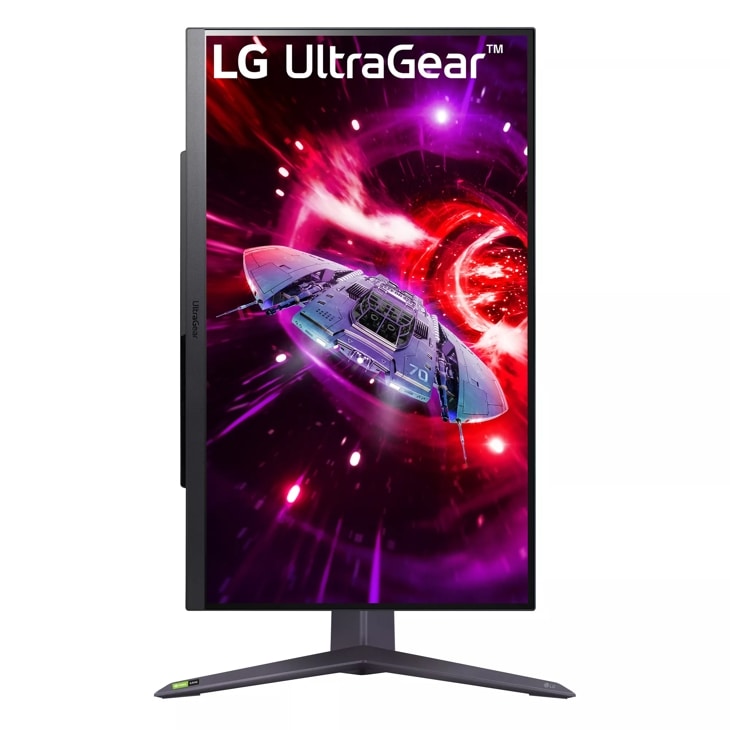 LG UltraGear 27 IPS UHD 1-ms FreeSync and G-SYNC Compatible Monitor with  HDR (Display Port, HDMI) Black 27GR93U-B - Best Buy