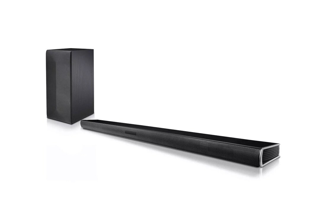 LG SLM3D 2.1 Channel 300W Sound Bar with Wireless Subwoofer and Bluetooth® Connectivity