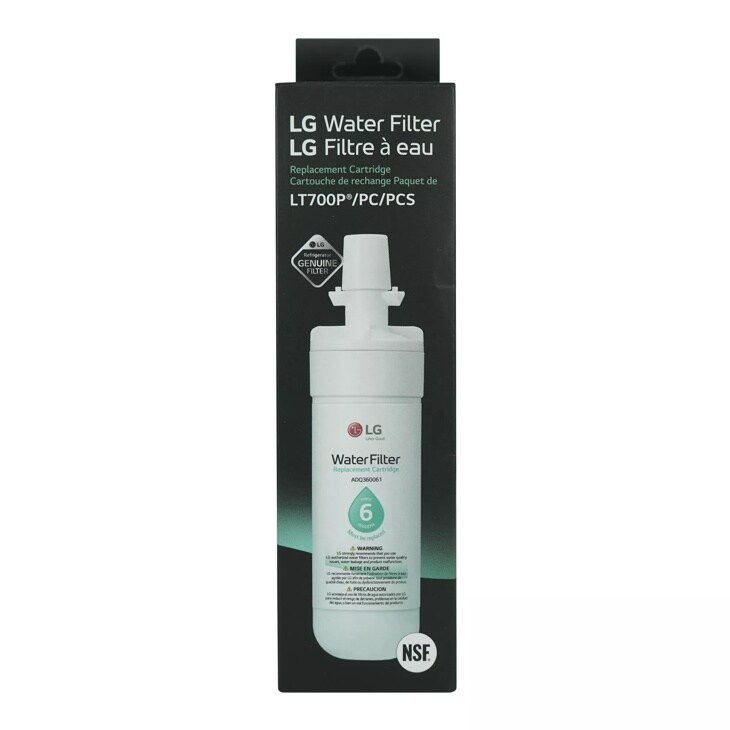 5x LG LT700P ADQ36006101 Refrigerator Water Filter By Aqua Blue H20 Buy Fridge F