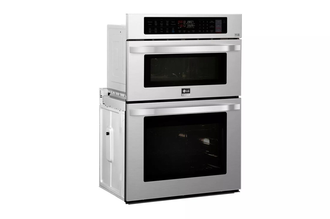 LG STUDIO 1.7/4.7 cu. ft. Smart wi-fi Enabled Combination Double Wall Oven
