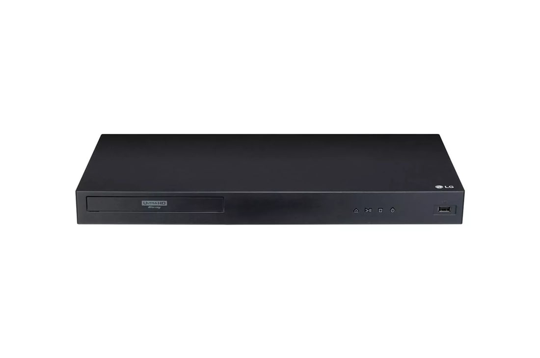 LG Streaming 4K Ultra HD Hi-Res Audio Wi-Fi Built-In Blu-ray Player Black  UBK90 - Best Buy