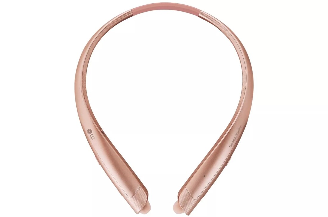LG TONE Platinum α™ Bluetooth Wireless Headset in Gold LG USA