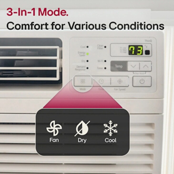 10,000 BTU Smart Wi-Fi Enabled Window Air Conditioner