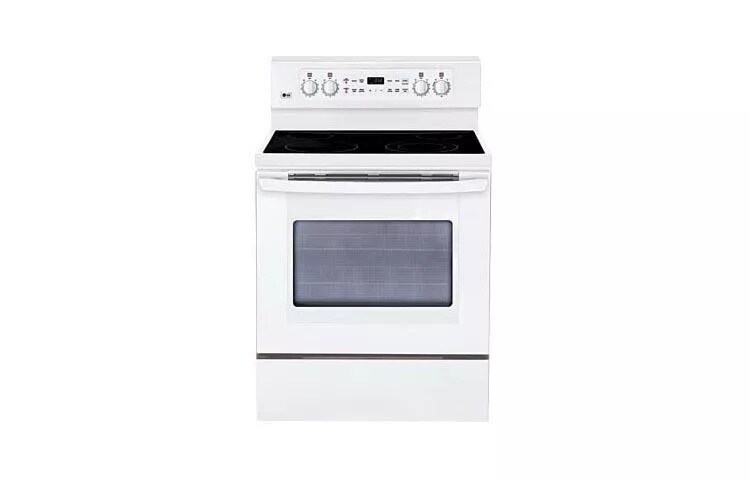 Extra-large Capacity Freestanding Electric Range with PreciseTemp&trade baking system.