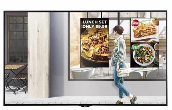 Image of Window Facing Digital Signage