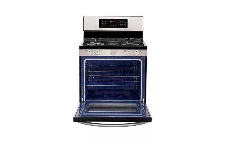 5.4 cu. ft. Capacity Gas Single Oven Range with Oval Burner and Griddle