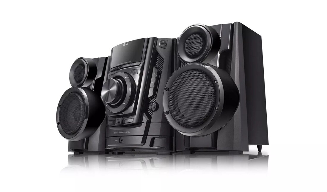 LG XBOOM 200W Hi-Fi Shelf System with 3-CD, Cassette and Bluetooth® Connectivity