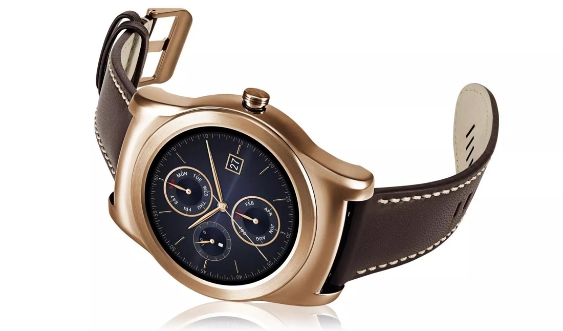 LG W150 Watch Urbane Elegant Gold Smartwatch LG USA