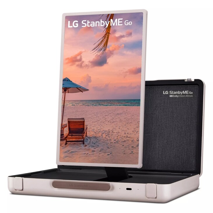 LG StanbyME Go 27 Briefcase Design Touch Screen