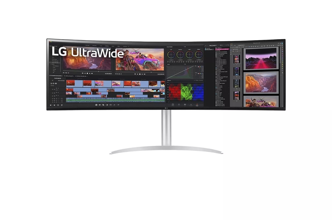 49-inch Curved UltraWide™ Monitor - 49WQ95C-W | LG USA