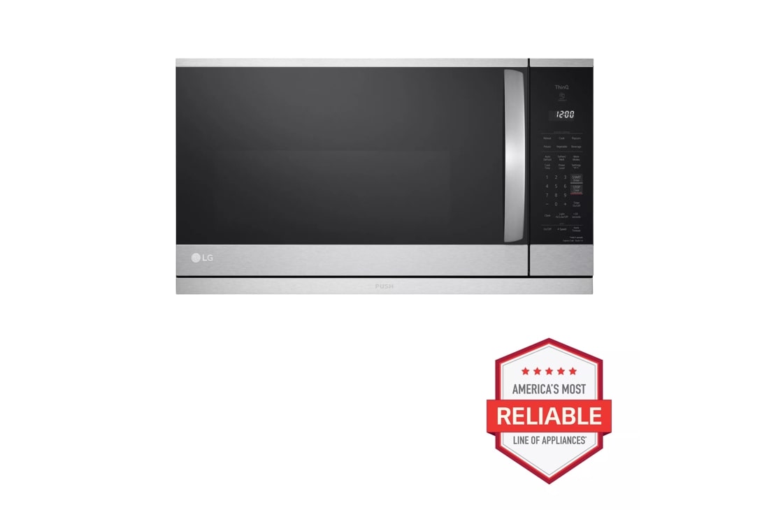 LG 2.1 Cu. ft. Smart Over-the-range Microwave with ExtendaVent 2.0 Stainless Steel