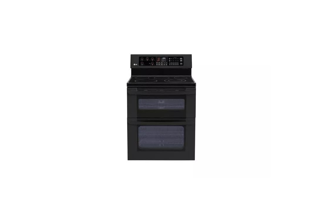 6.7 cu. ft. Capacity Electric Double Oven Range with a 6” High Upper Oven