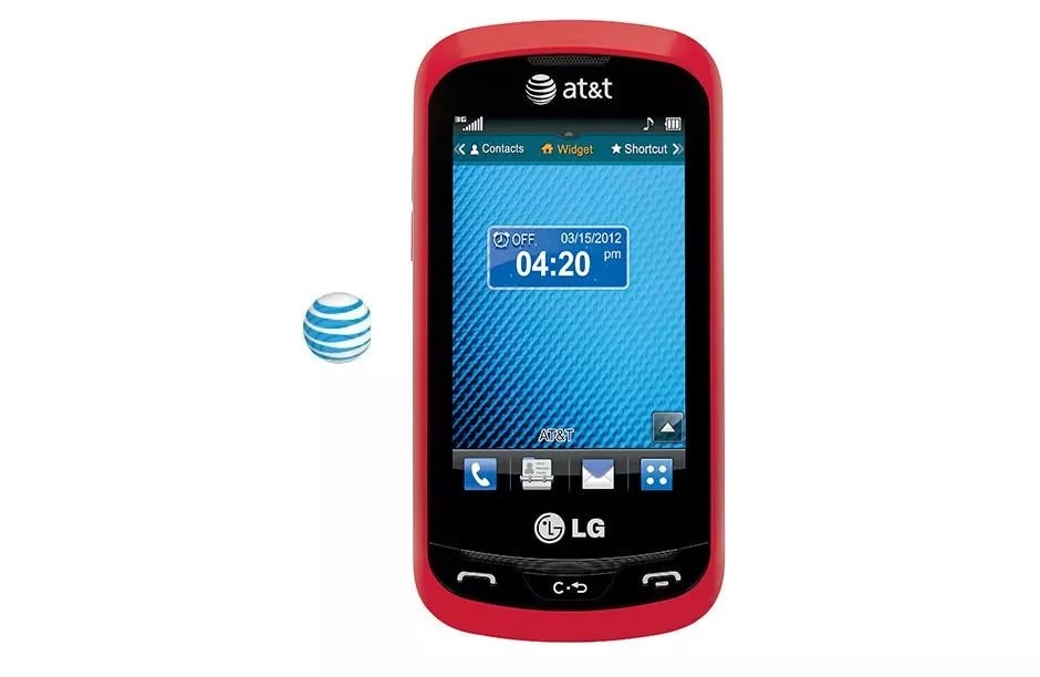 LG Xpression QWERTY Phone - C395 for AT&T | LG USA