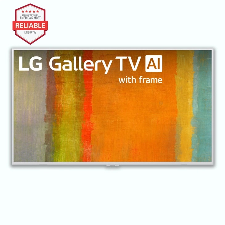55 Inch Class LG Gallery TV with Frame LX7B Mini LED 4K Smart TV 2026 55LX7BPUA