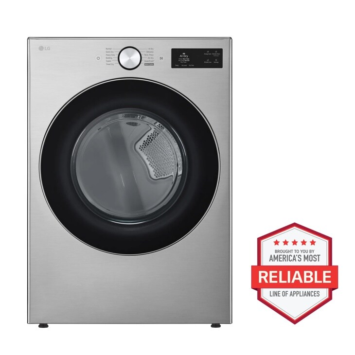5.0 cu. ft. Front Load Washer and 7.4 cu.ft. Electric Dryer with pedestal washer and drawer Laundry Set in Graphite Steel  WM5800HVA_DLEX5800V_WD300CV_WDP6V