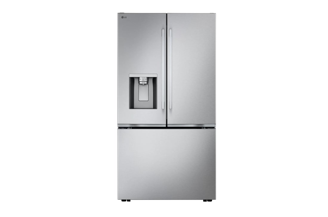 LG Counter-Depth MAX™ with Zero Clearance™ 3-Door French Door Refrigerator with Thin Door Design