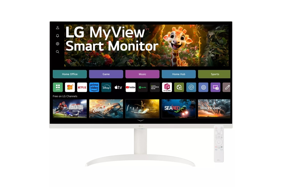 32" MyView Smart Monitor 4K UHD with webOS and USB Type-C™
