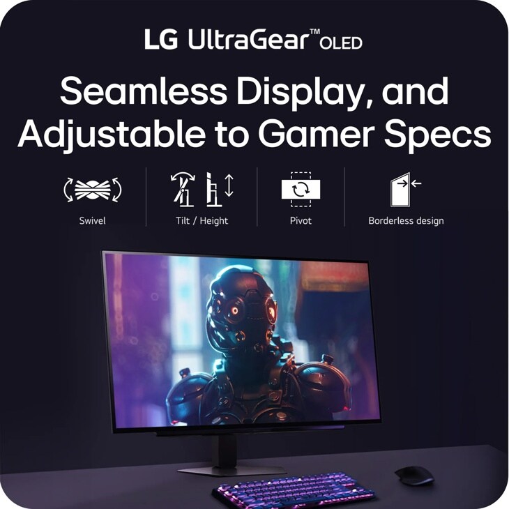 27 Inch UltraGear OLED Gaming Monitor - 27GX704A-B | LG USA