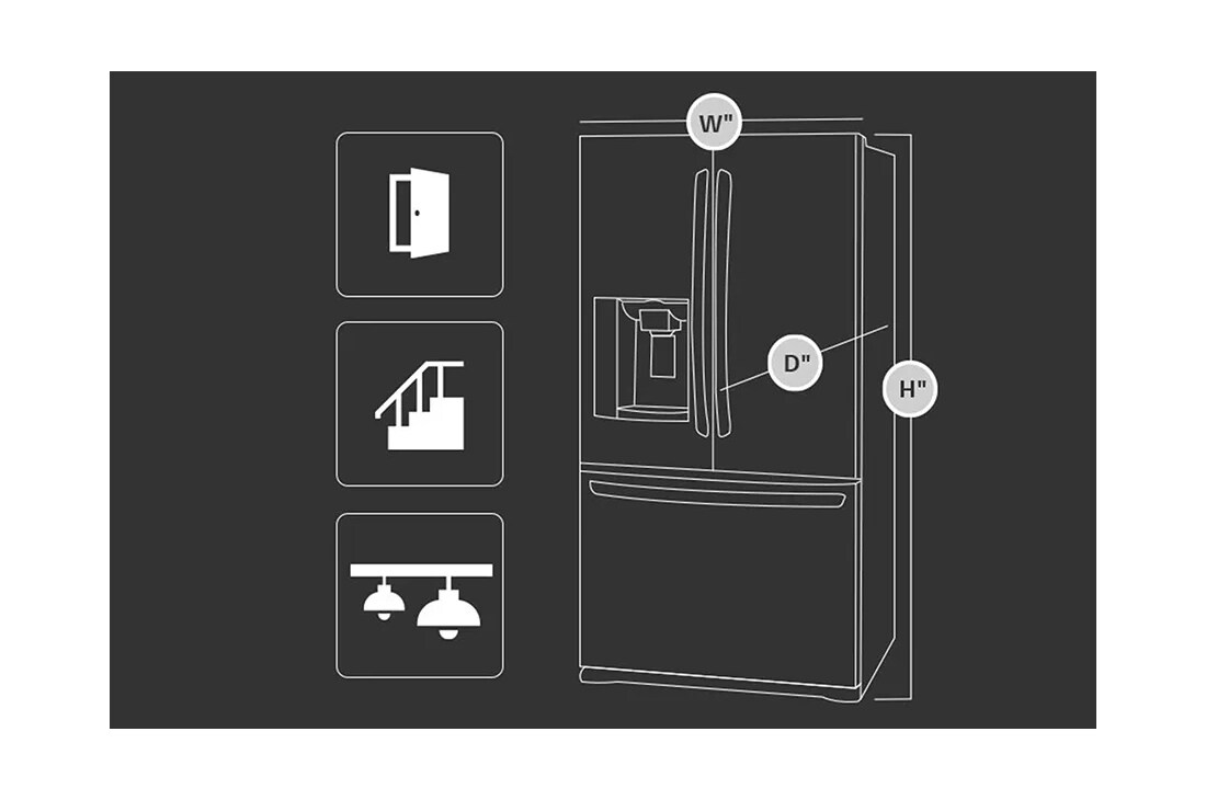 22 cu. ft. French Door Refrigerator - LFDS22520S