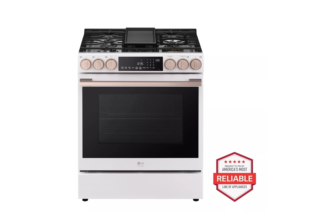 LG STUDIO 6.3 cu. ft. InstaView® Electric Slide-in Range with ProBake Convection® and Air Fry