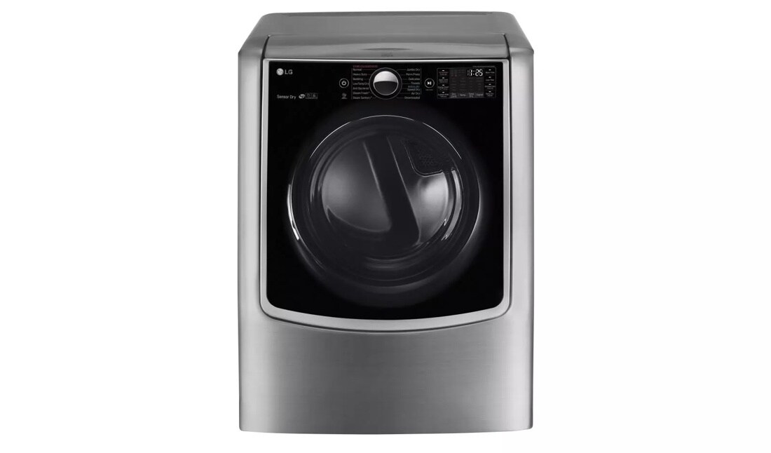 9.0 cu. ft. Large Smart wi-fi Enabled Gas Dryer w/ TurboSteam™