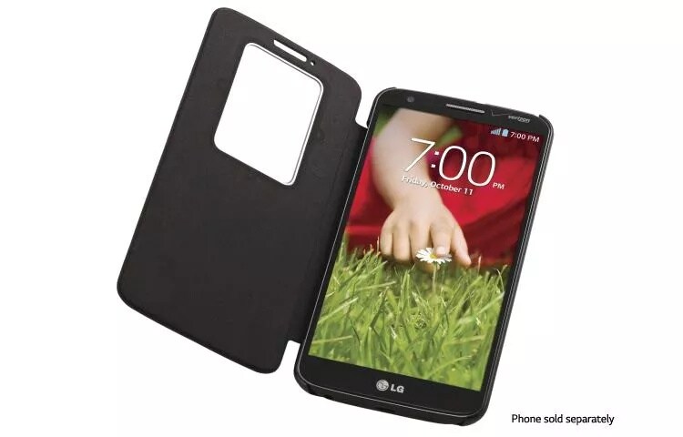 QuickWindow™ Folio Case compatible with LG G2 (Verizon)