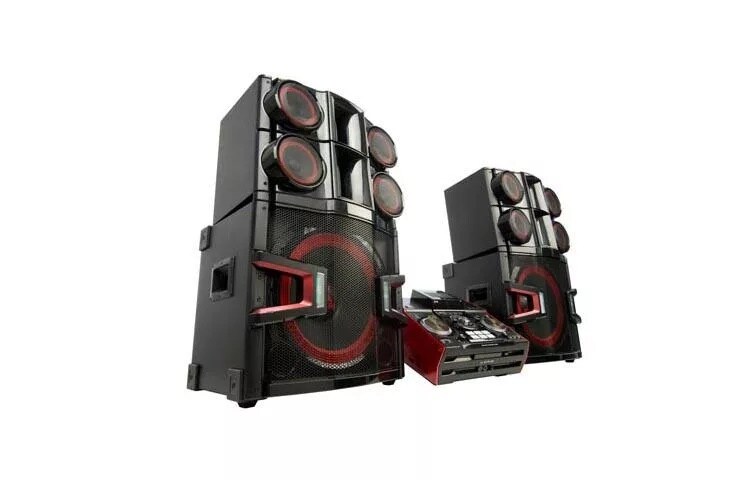 3200W 2.2ch HiFi DJ System with Dual Subwoofers and Bluetooth Connectivity