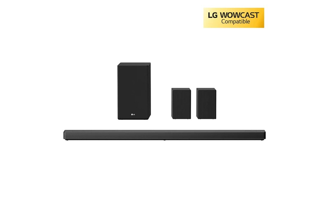 LG SN11RG 7.1.4 Channel High Res Audio Sound Bar with Dolby Atmos®, Surround Speakers and Google Assistant Built-in
