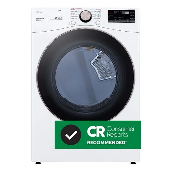 DLEX4000W_Product_Image_Consumer_reports_Recommended_badge_Laundry_Front