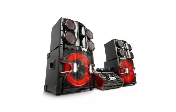 3200W 2.2ch HiFi DJ System with Dual Subwoofers and Bluetooth Connectivity
