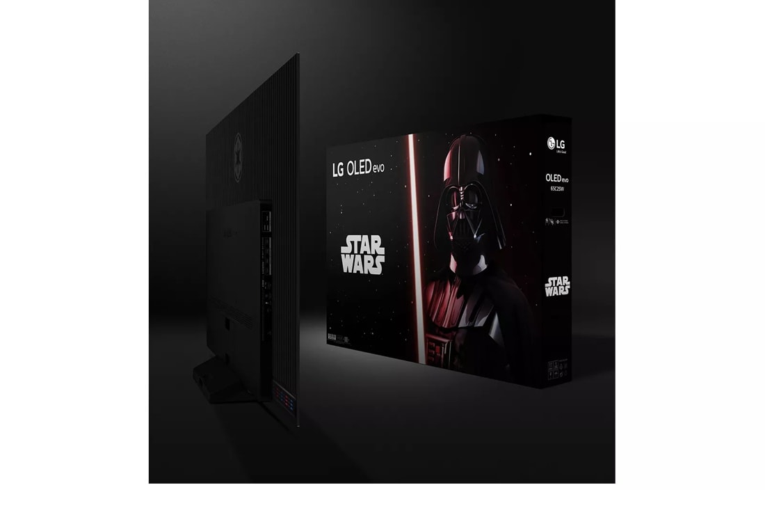 LG C2 65 inch OLED evo Star Wars™ TV LG USA