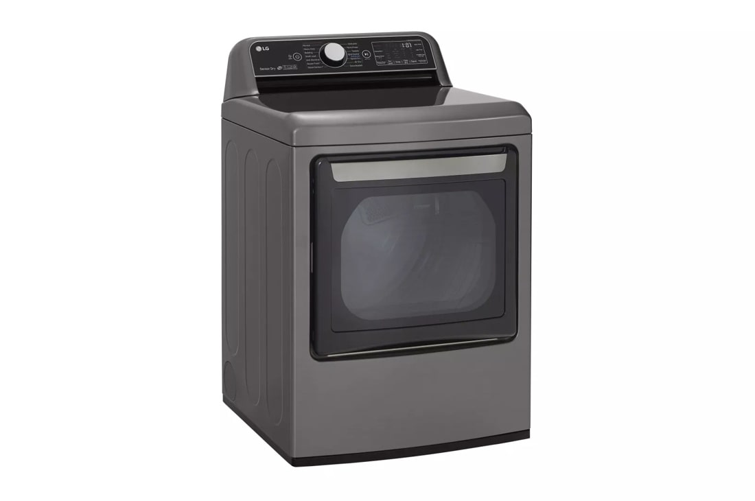 LG DLGX7801VE: 7.3 cu.ft. Gas Dryer with TurboSteam™ Technology