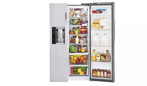 LG 22 cu. ft. Smart wi-fi Enabled Side-by-Side Counter-Depth
