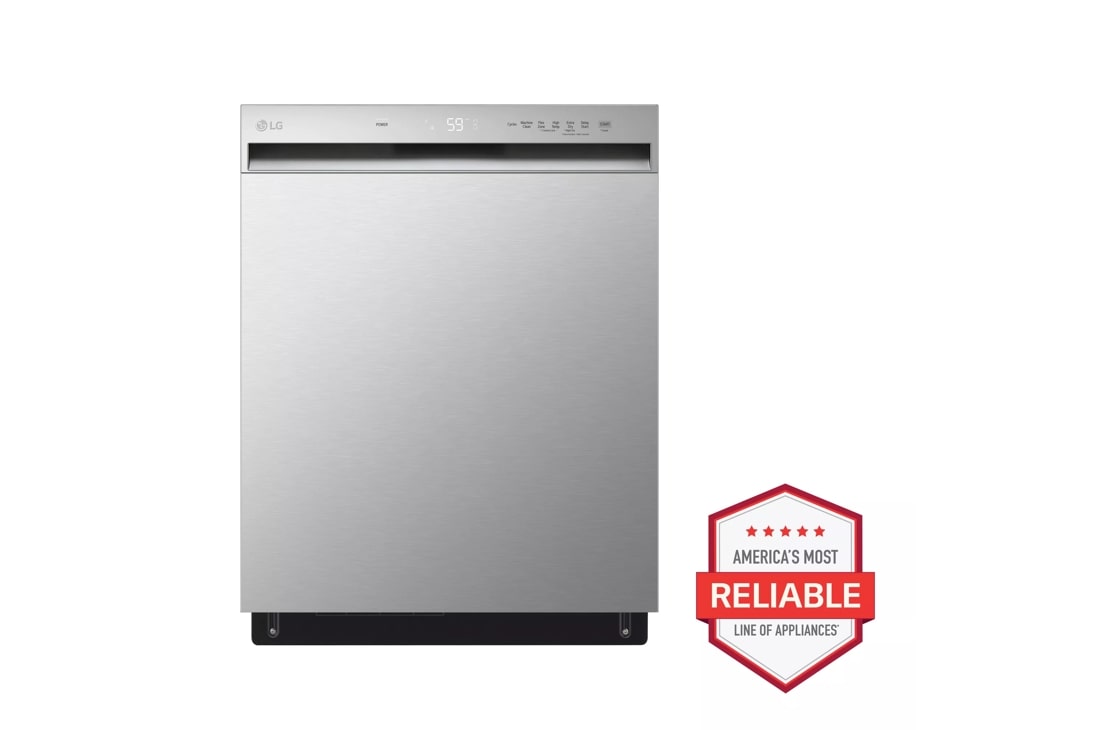 Front Control Dishwasher with QuadWash™