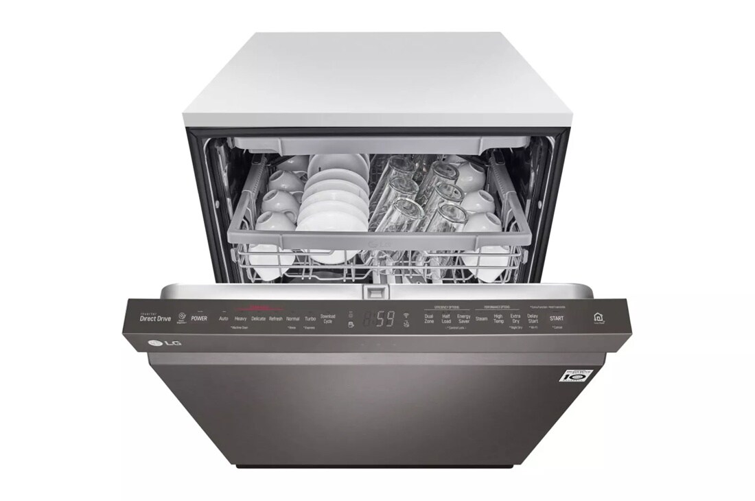 Top Control Smart wi-fi Enabled Dishwasher with QuadWash™ and TrueSteam®