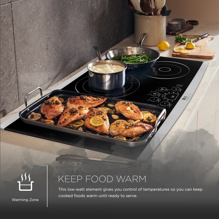 LG STUDIO 30 Electric Cooktop