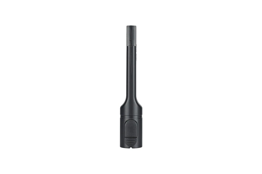 AGB74172409 vacuum crevice tool attachment in black with narrow nozzle for cleaning tight spaces