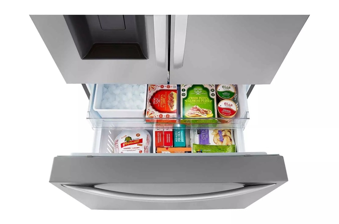 LG 26 Cu. ft. Smart Counter-Depth Max Refrigerator with Dual Ice Makers