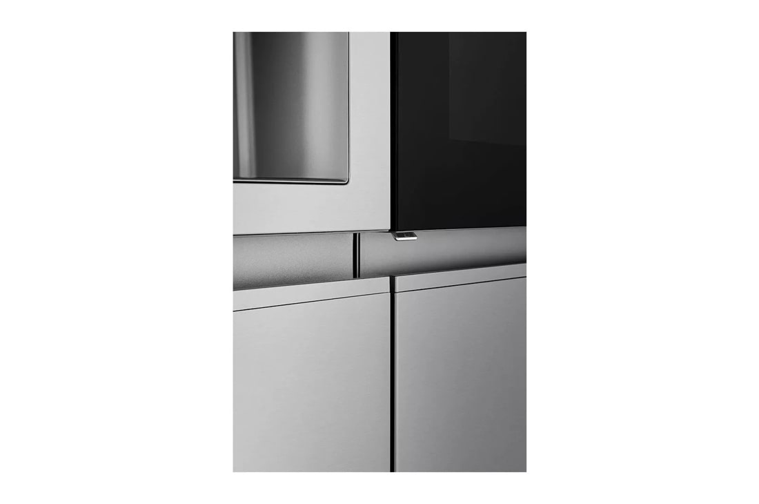 LG 27 cu. ft. Side by Side Smart Refrigerator with Insta View, Craft Ice in  PrintProof Black Stainless Steel LRSOS2706D - The Home Depot