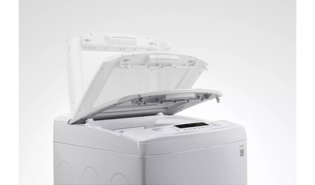 WT1301CW by LG - Ultra Large Capacity High Efficiency Front Control Top  Load Washer