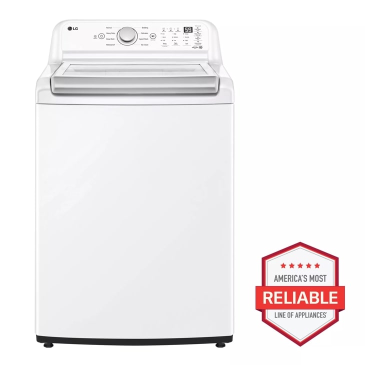 4.8 cu. ft. Mega Capacity Top Load Washer with 4-Way™ Agitator & TurboDrum™ Technology