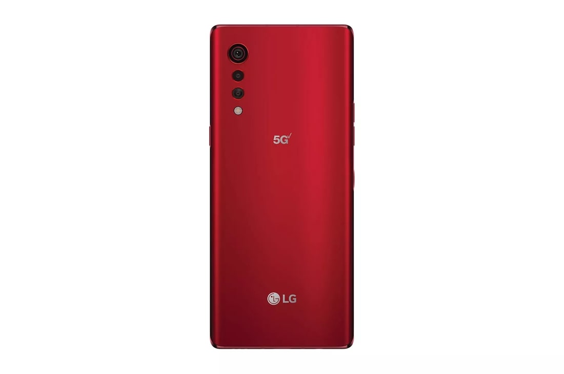 LG VELVET™ 5G UW Dual Screen Smartphone for Verizon - Aurora Red 