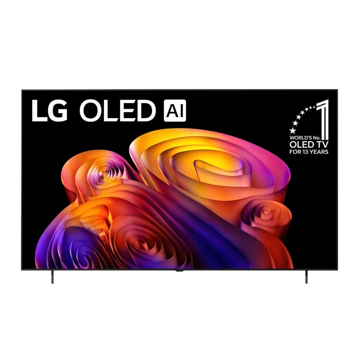 LG OLED AI 4K TV OLED77B6EUA Worlds No.1 OLED TV for 13 Years - Front View