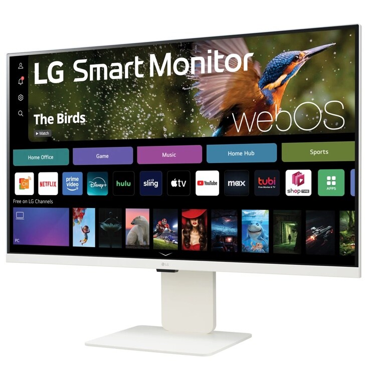 32" 4K UHD IPS MyView Smart Monitor with webOS and Built-in FHD Webcam