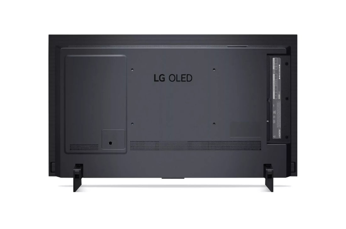 Soporte de pared articulado de doble brazo resistente para LG - 42 Class  C2 Series OLED evo 4K UHD Smart webOS TV - OLED42C2PUA Inclinación y giro