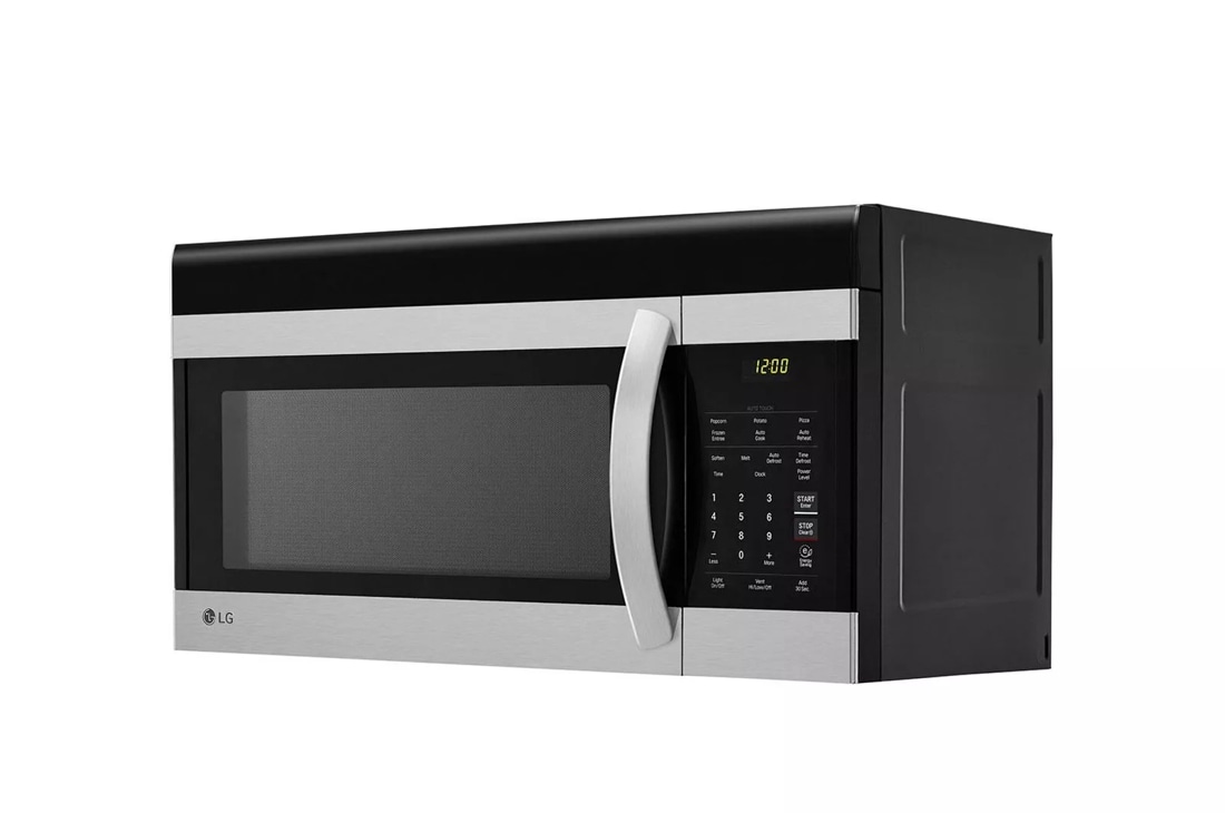 LG - 1.7 Cu. ft. Over-the-range Microwave - Stainless Steel