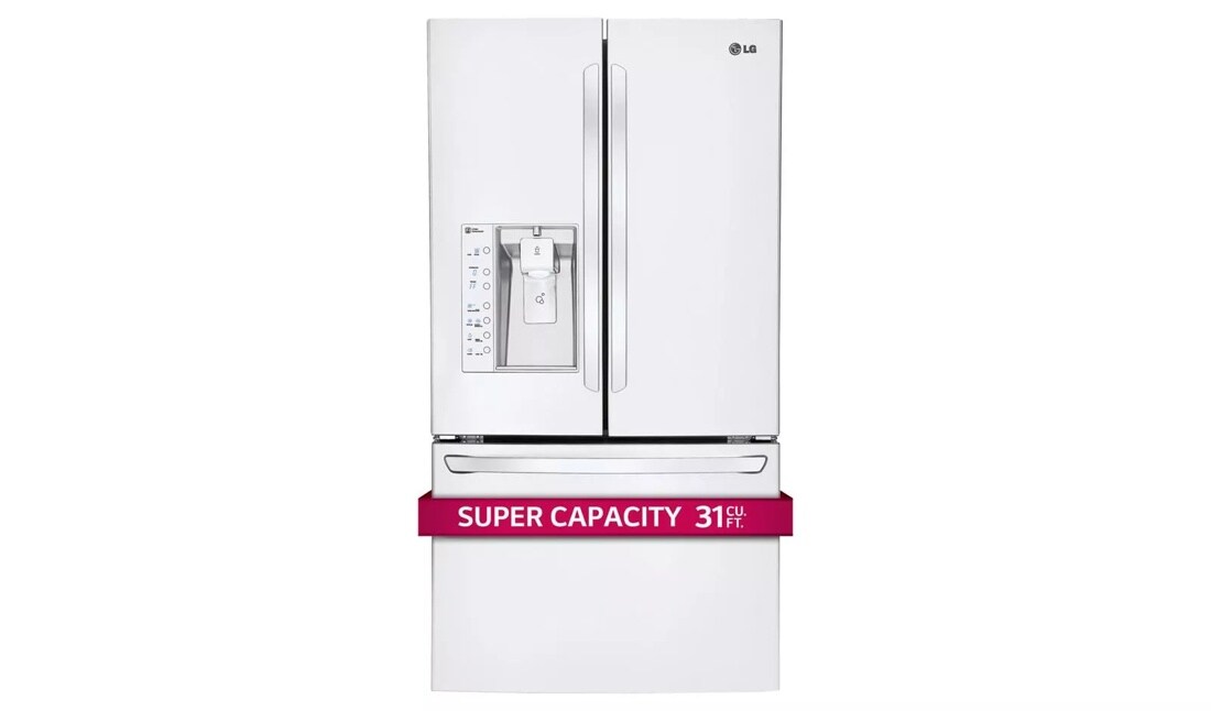 Super-Capacity 3 Door French Door Refrigerator with Smart Cooling Plus technology