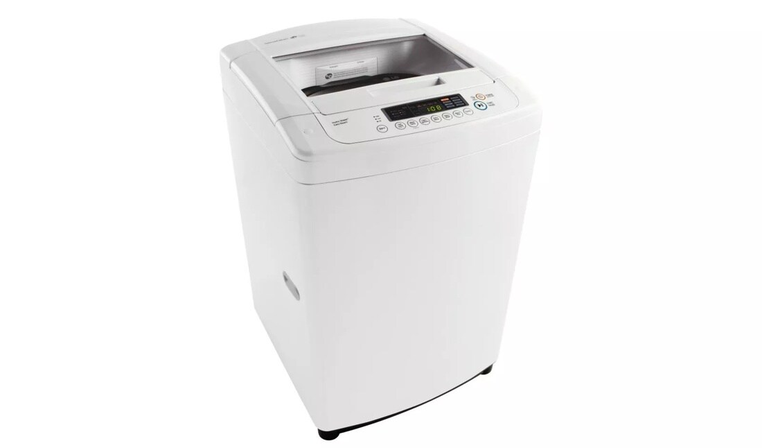 3.3 CU. FT. EXTRA LARGE CAPACITY TOP LOAD WASHER WITH SLEEK AND MODERN FRONT CONTROL DESIGN