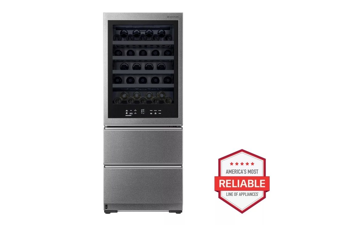 LG URETC1408N LG SIGNATURE 15 cu. ft. Smart wi-fi Enabled InstaView® Wine Cellar Refrigerator